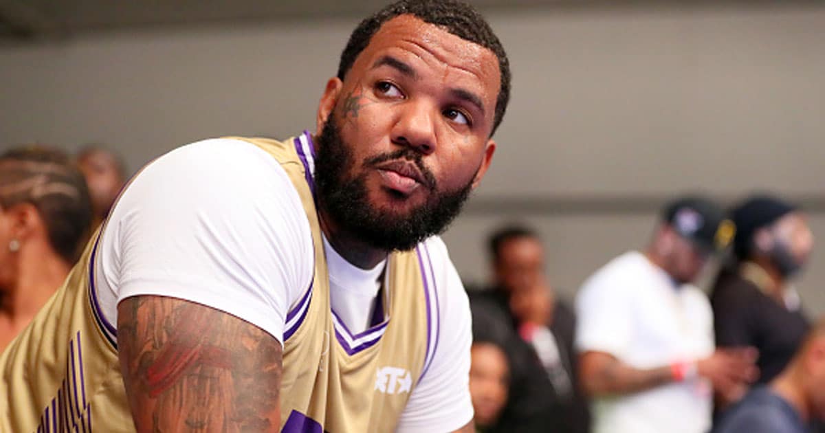 The Game plays in the BETX Celebrity Basketball Game Sponsored By Sprite during the BET Experience