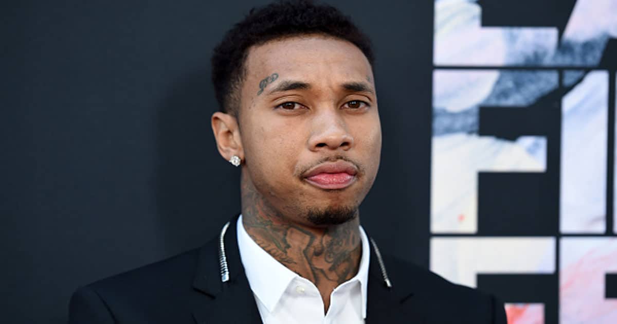  Tyga attends the Los Angeles premiere of "Dope" in partnership with the Los Angeles Film Festival