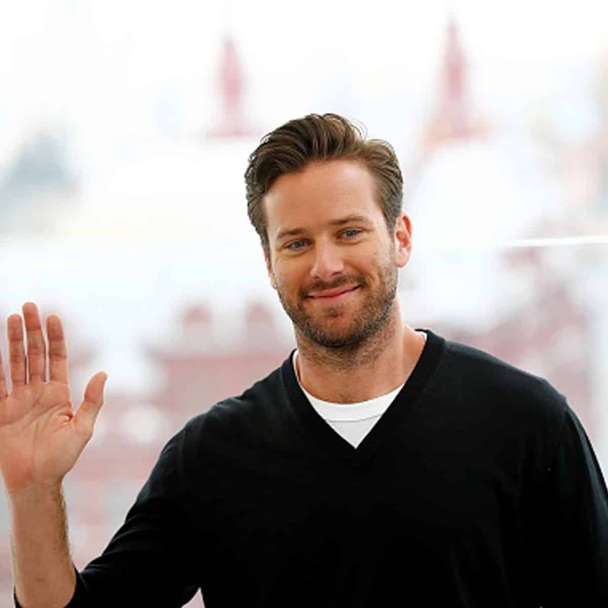 Armie Hammer poses during the photocall of 'Free Fire' directed by Ben Wheatley