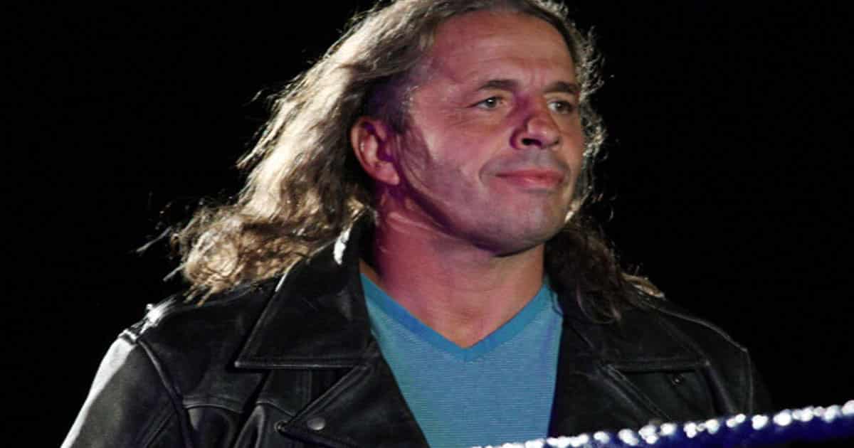 Bret "The Hitman" Hart during the WWE Smackdown Live Tour at Westridge Park Tennis Stadium