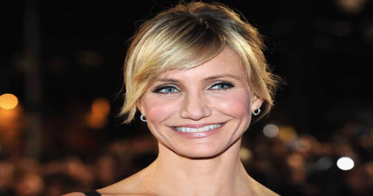 Cameron Diaz attends the World Premiere of 'Gambit' at Empire Leicester Square 