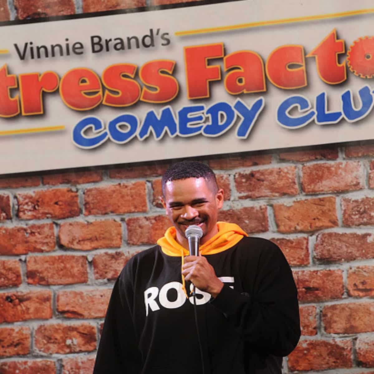 Damon Wayans Jr. performs at The Stress Factory Comedy Club