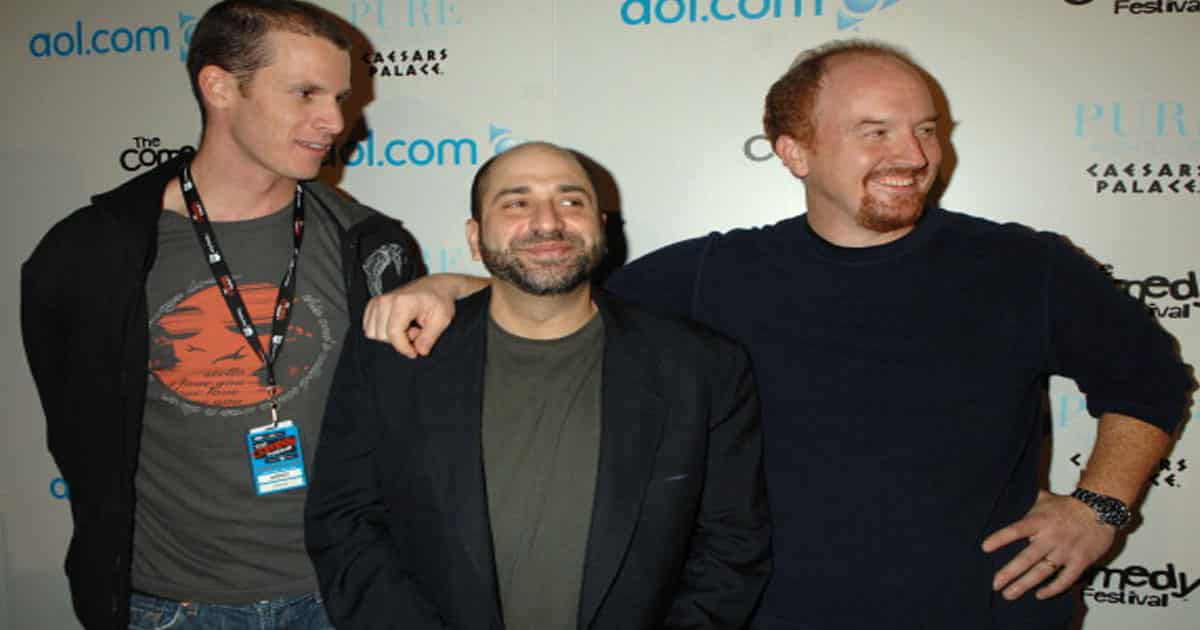 Daniel Tosh, Dave Attell and Louis CK during HBO & AEG Live's The Comedy Festival