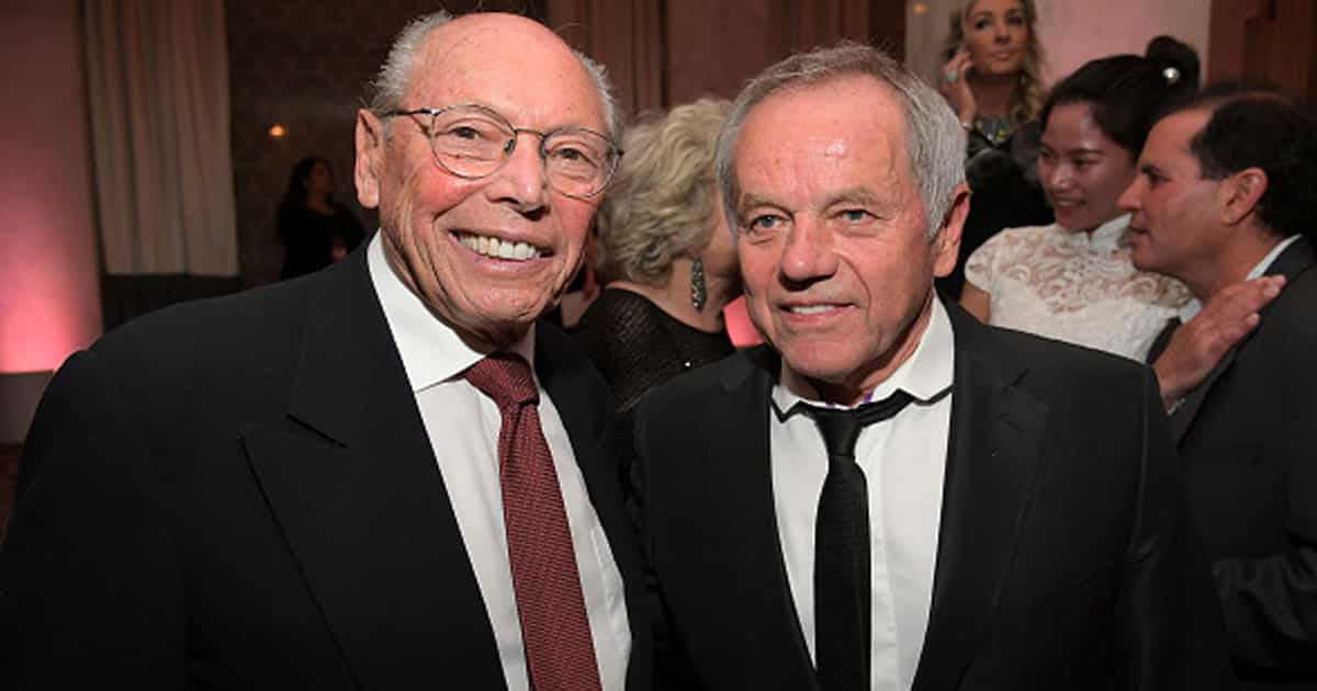 Irwin Winkler (L) and chef Wolfgang Puck attend WCRF's "An Unforgettable Evening"