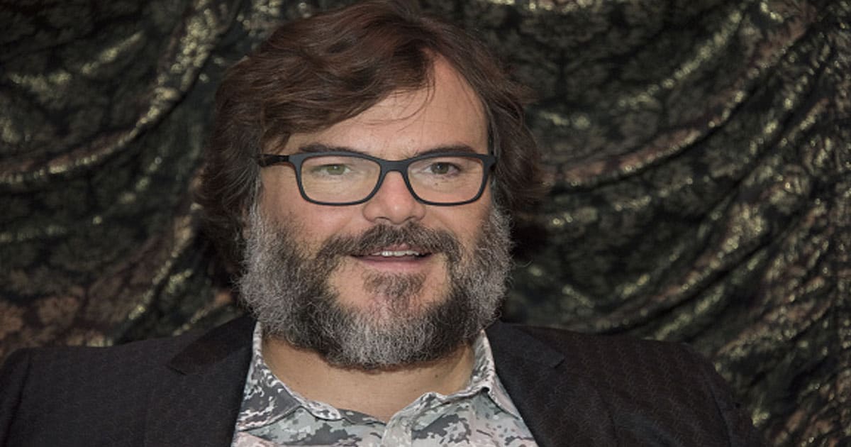 Jack Black at "The House with a Clock in Its Walls" Press Conference at The Magic Castle