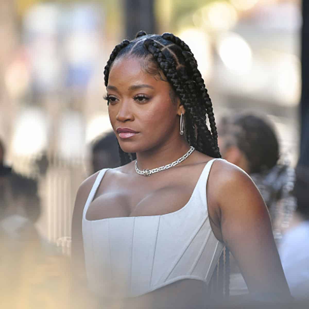 Keke Palmer attends the world premiere of Universal Pictures' "NOPE" at TCL Chinese Theatre