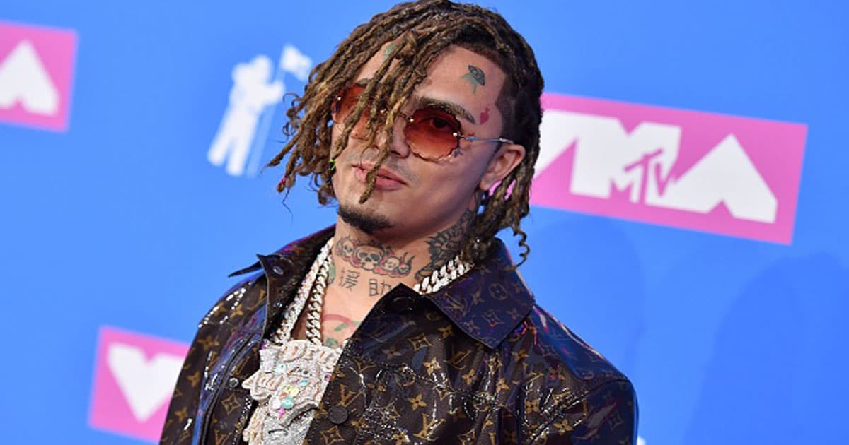 Lil Pump attends the 2018 MTV Video Music Awards at Radio City Music Hall