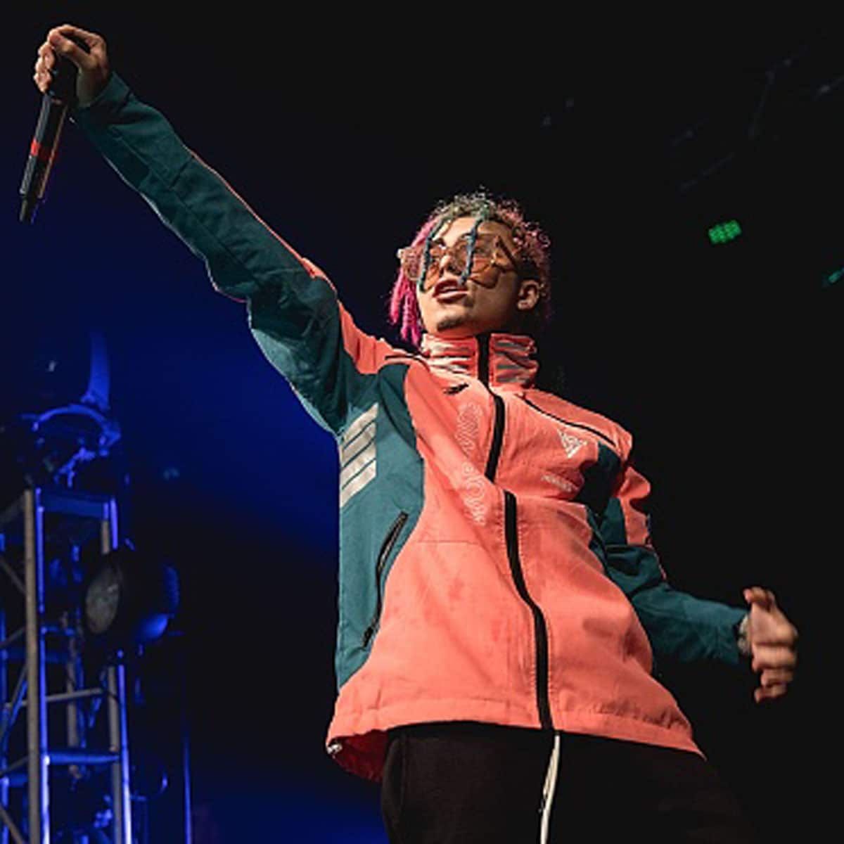 Lil Pump performs in concert at Emo's on November 24, 2017