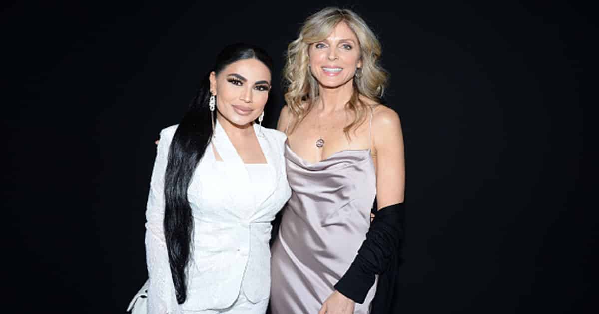 Aryana Sayeed and Marla Maples attend New York Premiere Of "I Am You" at Pier 59 Studios 