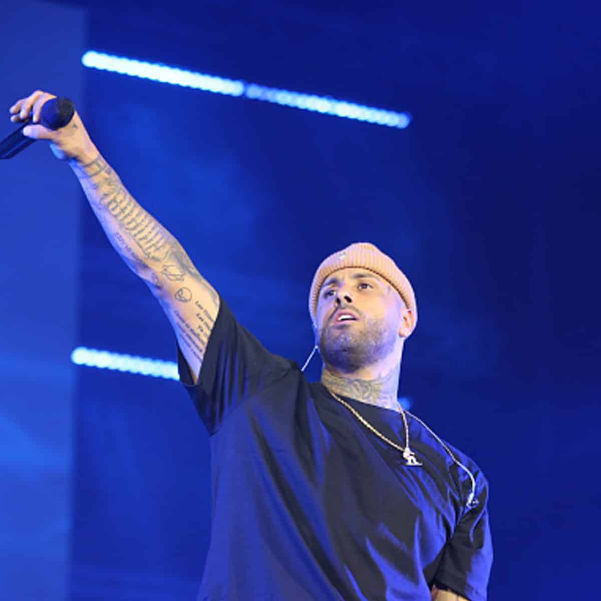 Nicky Jam performs during the Machaca Fest 2022 at Parque Fundidora