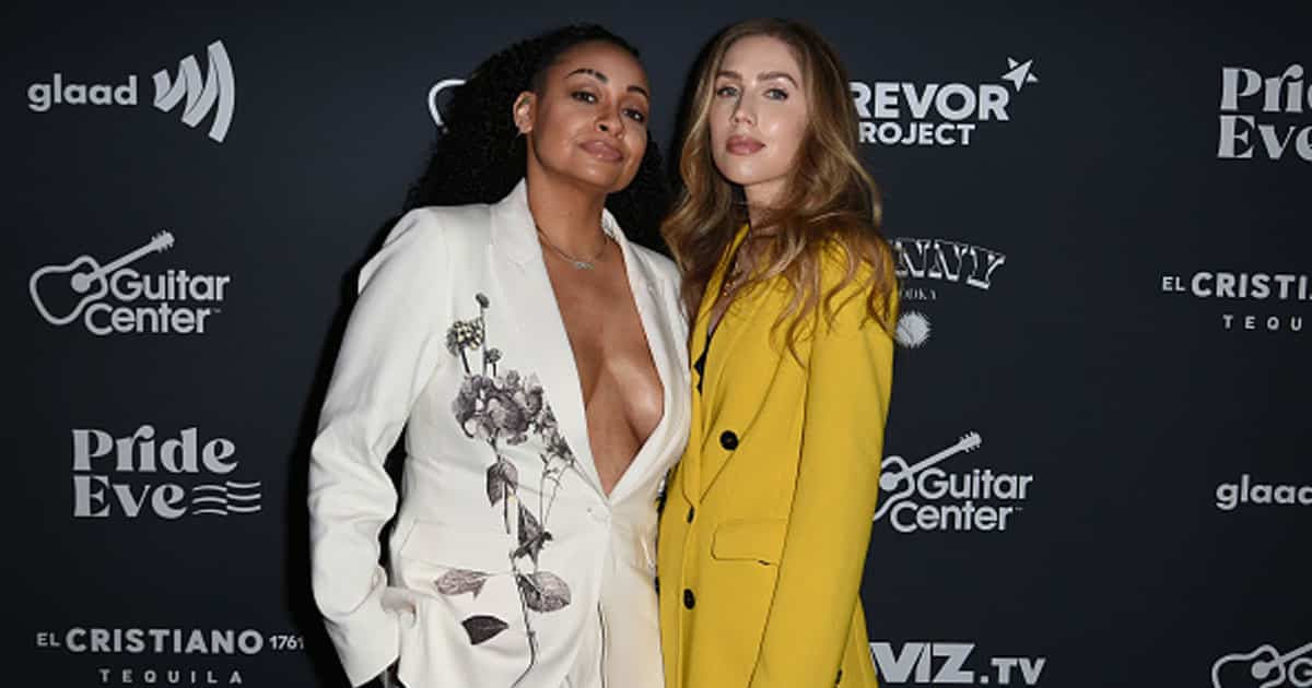 Raven-Symone and Miranda Maday attend Pride Eve: Countdown To Pride at Poppy