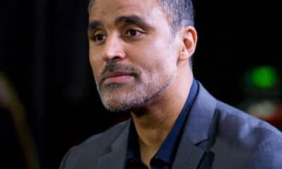 Rick Fox interviews the cast of VH1's "Hit The Floor" at The Sayers Club