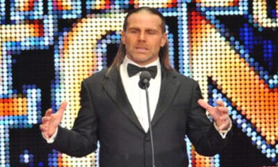 Shawn Michaels attends the 2011 WWE Hall Of Fame Induction Ceremony
