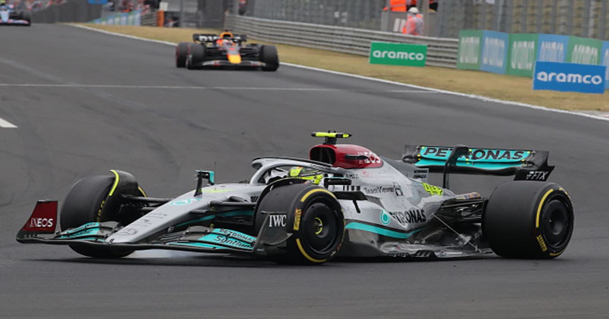 Lewis Hamilton of Great Britain, Mercedes AMG F1 Team, Mercedes-AMG F1 W13 E Performance in action