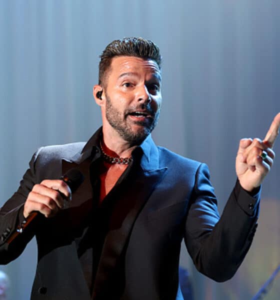 Ricky Martin performs live on stafe during the amfAR Cannes Gala 2022 at Hotel du Cap-Eden-Roc